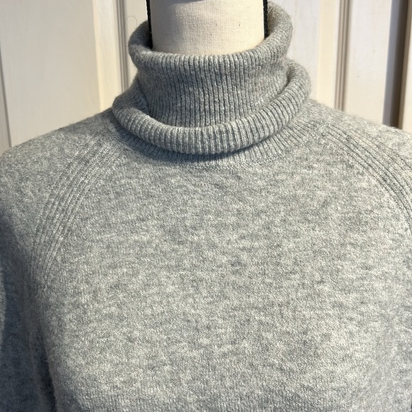 J. Crew Merino Wool and Alpaca Turtleneck Sweater - Picture 2 of 10